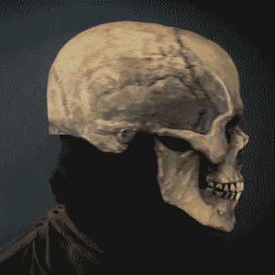 Movable Jaw Skull Mask – Realistic Latex Halloween Costume