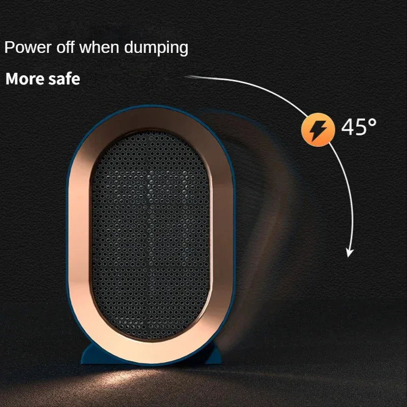 1200W Portable Electric Heater – Compact Desktop Fan Warmer