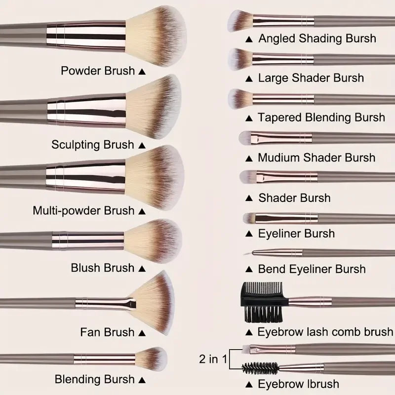 Makeup Brush Set – Professional Makeup Brushes for Flawless Application