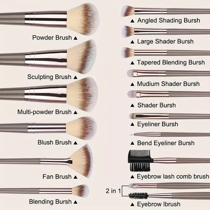 Makeup Brush Set – Professional Makeup Brushes for Flawless Application