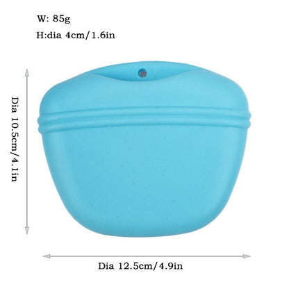Silicone Dog Treat Bag – Hands-Free Training Pouch