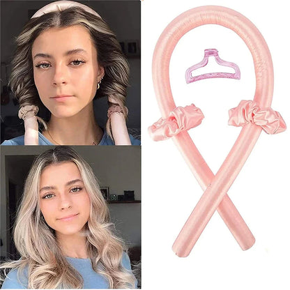Heatless Curling Rod Headband – Overnight Heat-Free Hair Curler