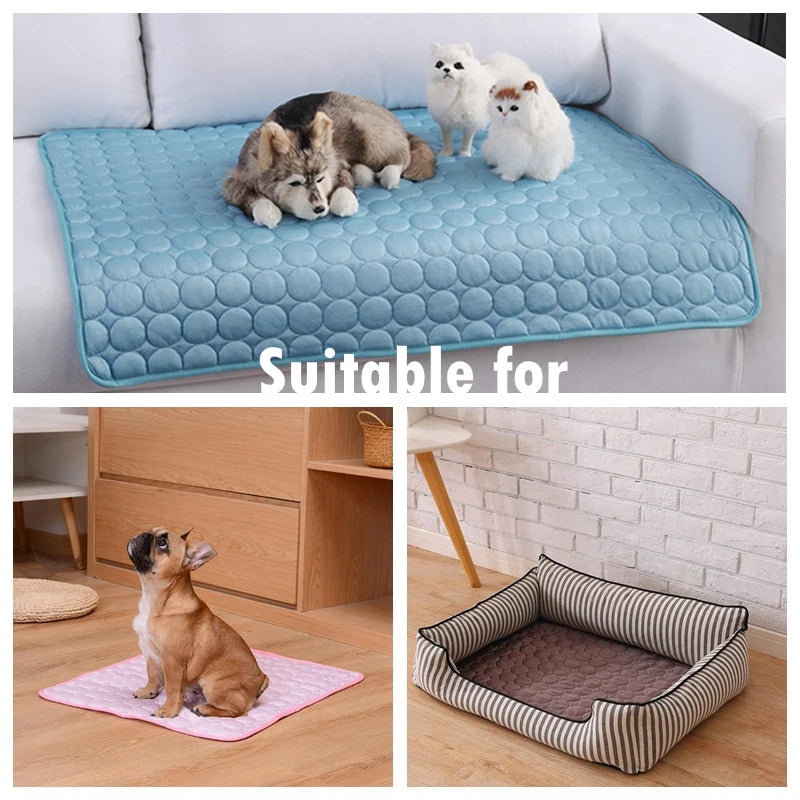 Pet Cooling Mat – Portable Non-Toxic Gel Pad