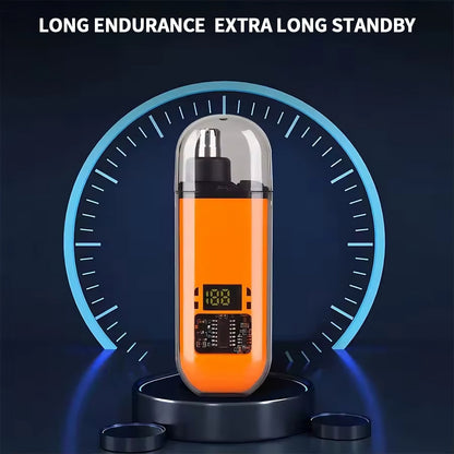 Mini Electric Nose & Ear Hair Trimmer – USB Rechargeable