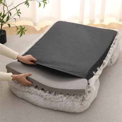 Soft Dog Sofa Bed – Orthopedic Comfort for Medium Dogs