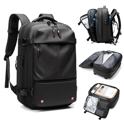 Vacuum Compression Travel Backpack – 60L Expandable Carry-On