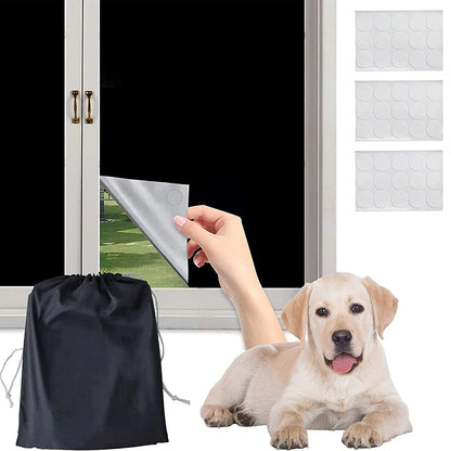 Self-Adhesive Pleated Blinds – Blackout Window Shades, No-Drill Installation
