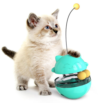 Multi-Functional Cat Self-Play Toy – Interactive Feeder & Activity