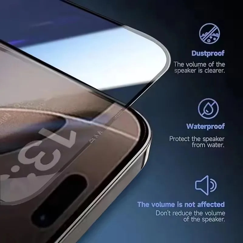 iPhone Screen Protector 5-Pack – Oleophobic HD Anti-Scratch Glass