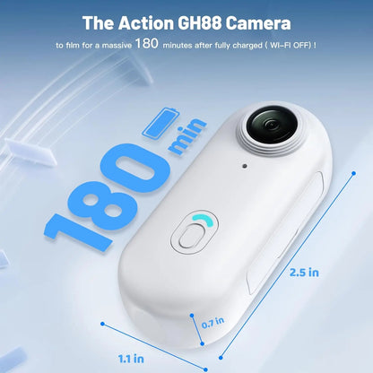 Portable POV Camera – Mini 1080P Wearable Action Cam
