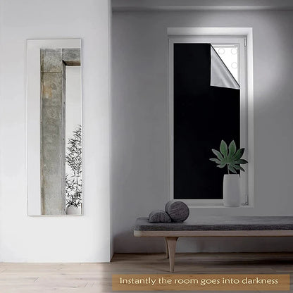 Self-Adhesive Pleated Blinds – Blackout Window Shades, No-Drill Installation