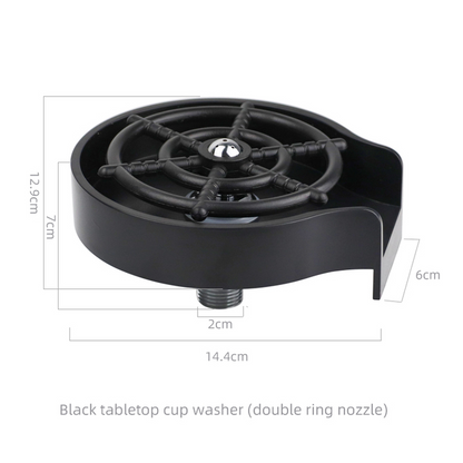Glass Cup Washer – Automatic Sink Rinser for Kitchen Cleaning
