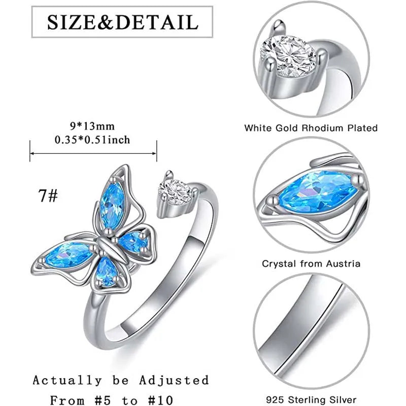 Fidget Spinner Ring – Anti-Anxiety Jewelry & Crystal Design
