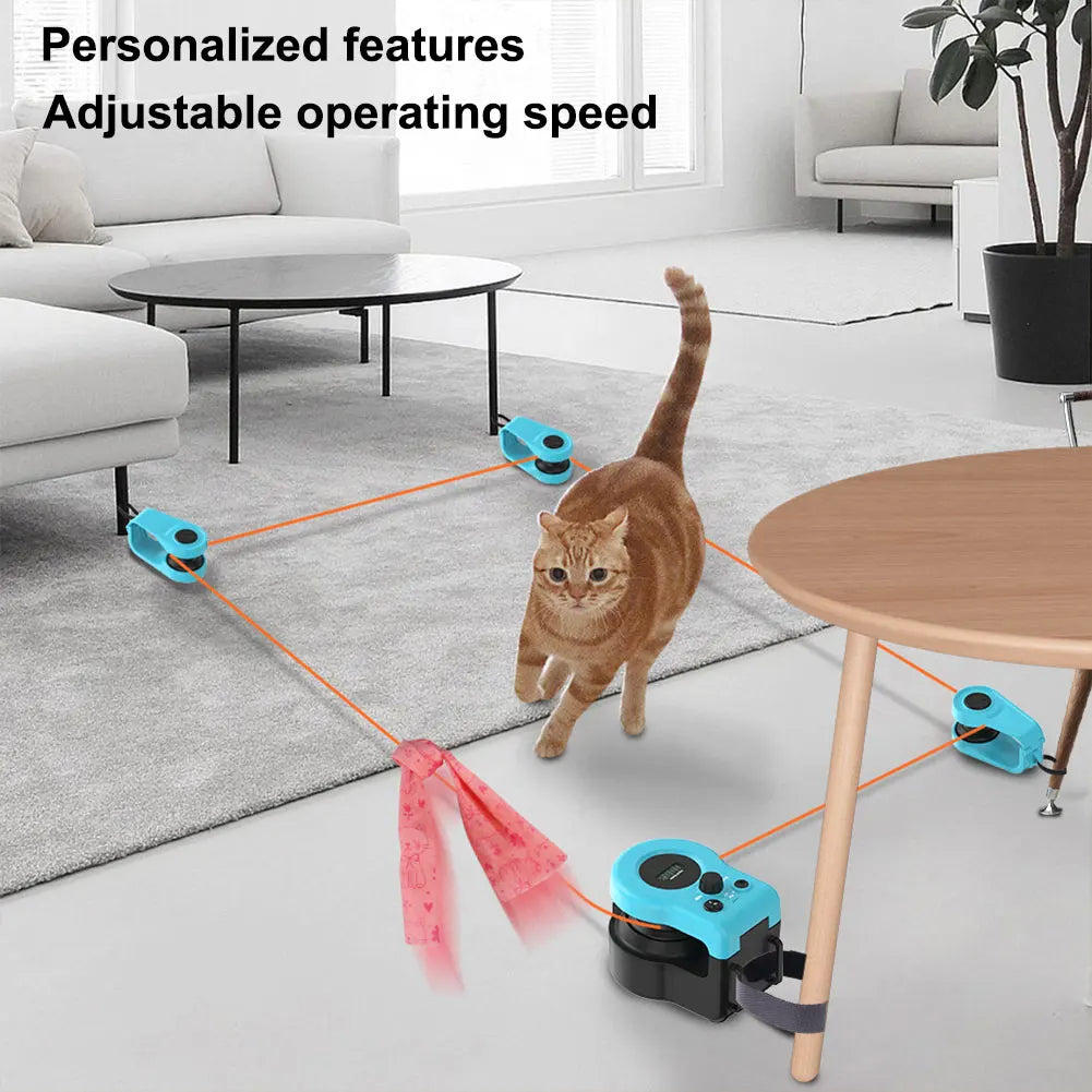 Interactive Cat Toy Chase Run Treadmill – Exercise & Hunting Play