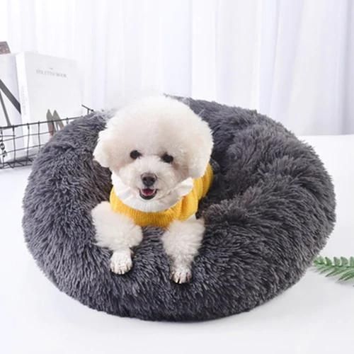 Round Pet Bed – Cozy Cushion for Cats & Small Dogs