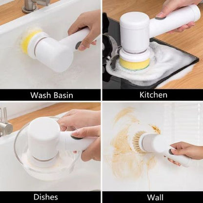 3-in-1 Electric Cleaning Brush – Deep Clean & Versatile