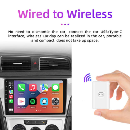 Wireless CarPlay Adapter – Plug & Play Dongle for Apple iPhone
