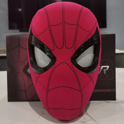 Realistic Spider Mask – Dual Control Blinking Cosplay Halloween Mask