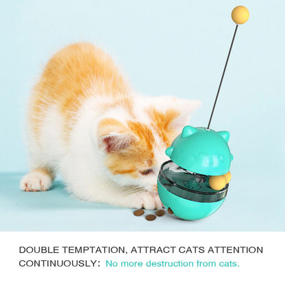 Multi-Functional Cat Self-Play Toy – Interactive Feeder & Activity