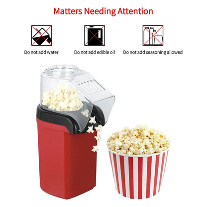 1200W Popcorn Maker – Fully Automatic Hot Air Corn Machine