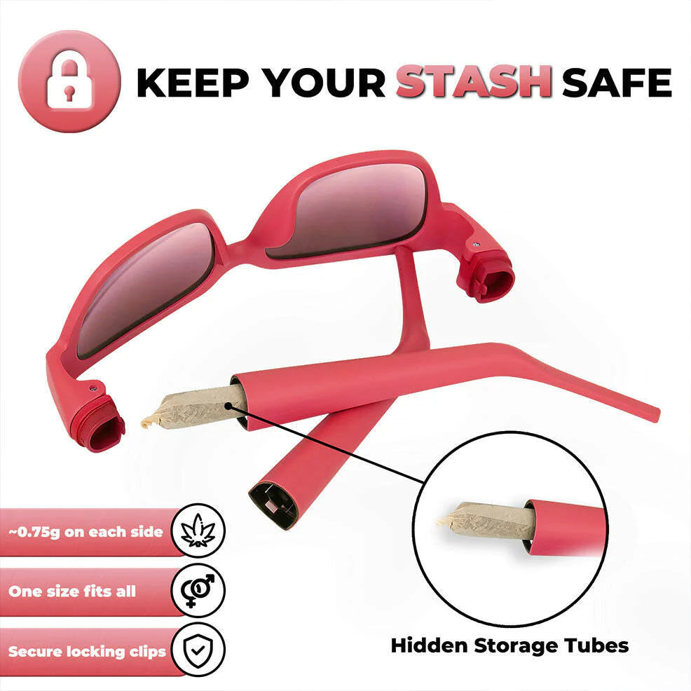 Hidden Storage Sunglasses – Discreet & Stylish Design