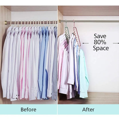 9-in-1 Smart Hanger – Space Saving Closet Organizer