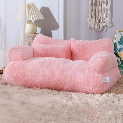Luxury Cat Bed Sofa – Plush Pet Sofa for Cats & Small Dogs