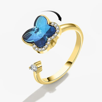 Fidget Spinner Ring – Anti-Anxiety Jewelry & Crystal Design