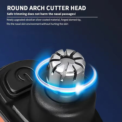 Mini Electric Nose & Ear Hair Trimmer – USB Rechargeable