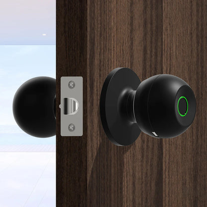 Smart Door Knob Keyless Entry Lock – Biometric & App Control