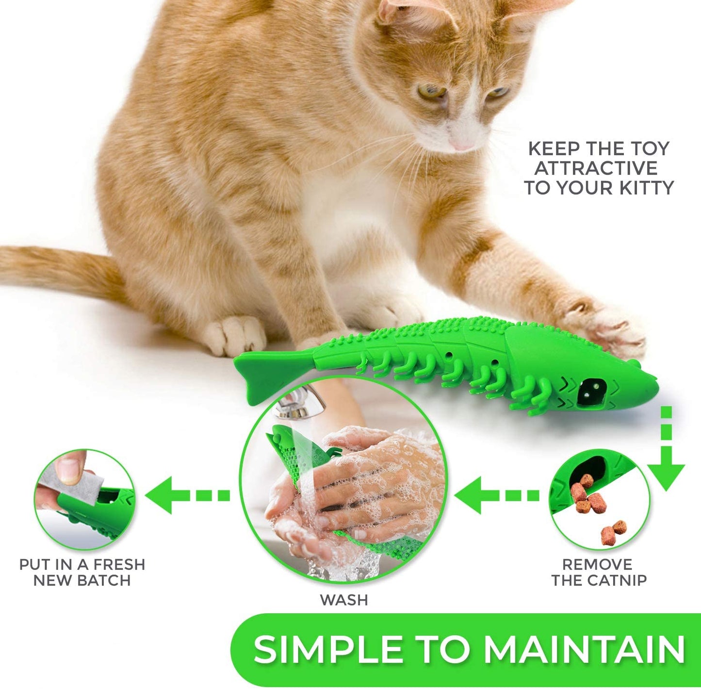 Silicone Toothbrush for Dogs & Cats – Dental Care & Play in One