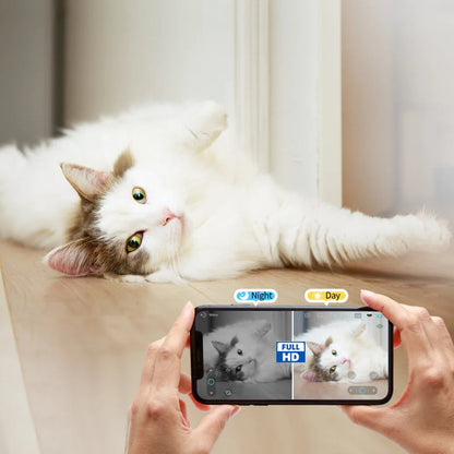 Remote Camera Robot – 1080P Smart Security & Pet Companion