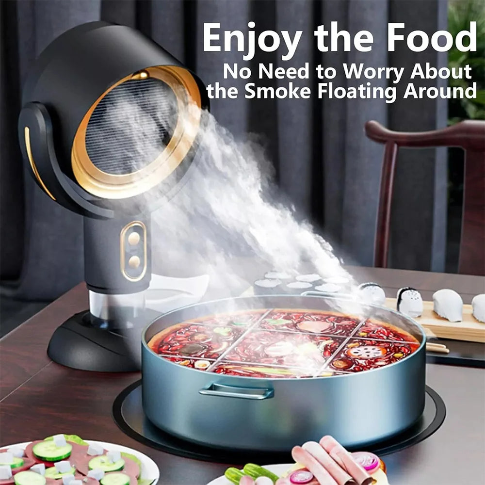 Portable Range Hood Purifier – Compact Smoke & Odor Remover