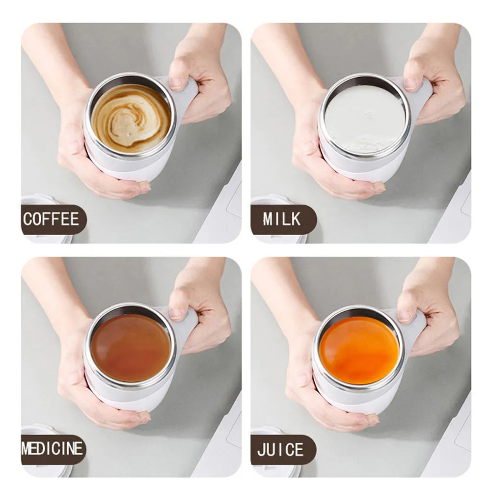 Self Stirring Mug – Electric Mixing Cup with Built-in Battery