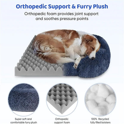 Soft Dog Sofa Bed – Orthopedic Comfort for Medium Dogs