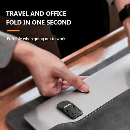 Foldable Laptop Stand – Ultra-Slim Zinc Alloy Portable Stand