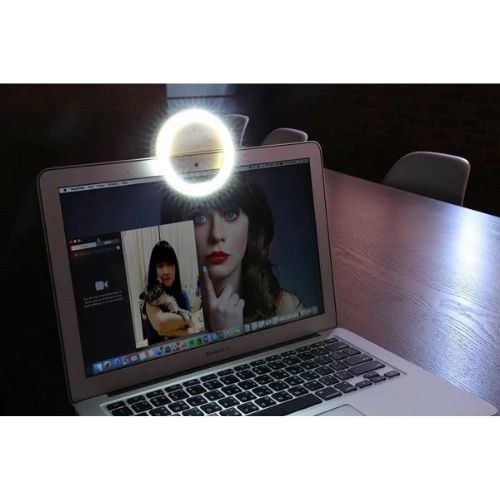 Selfie Ring Light for Phone – Rechargeable Clip-On LED Ring Light