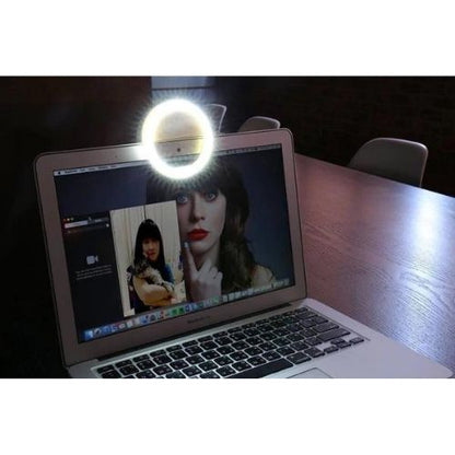 Selfie Ring Light for Phone – Rechargeable Clip-On LED Ring Light