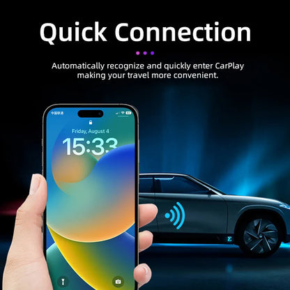 Wireless CarPlay Adapter – Plug & Play Dongle for Apple iPhone
