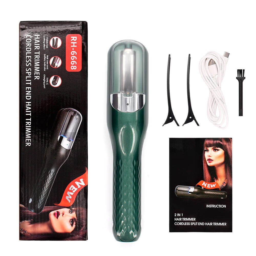 Cordless Split End Hair Trimmer – Professional Hair Care Tool