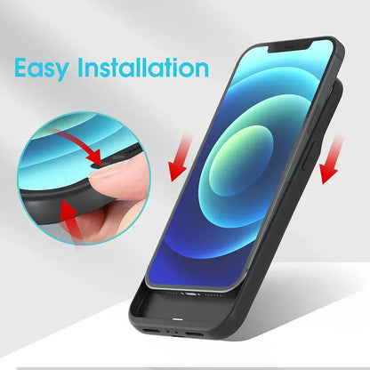 6800mAh iPhone Battery Case – Slim Power & Protection