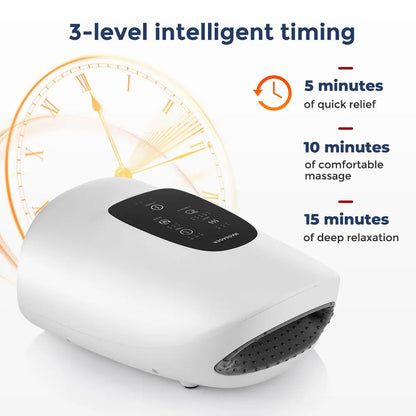 Wireless Electric Hand Massager with Heat & Compression