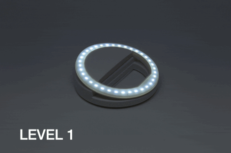 Selfie Ring Light for Phone – Rechargeable Clip-On LED Ring Light