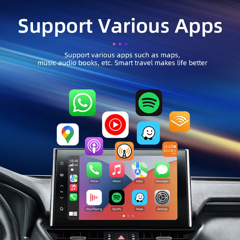 Wireless CarPlay Adapter – Plug & Play Dongle for Apple iPhone