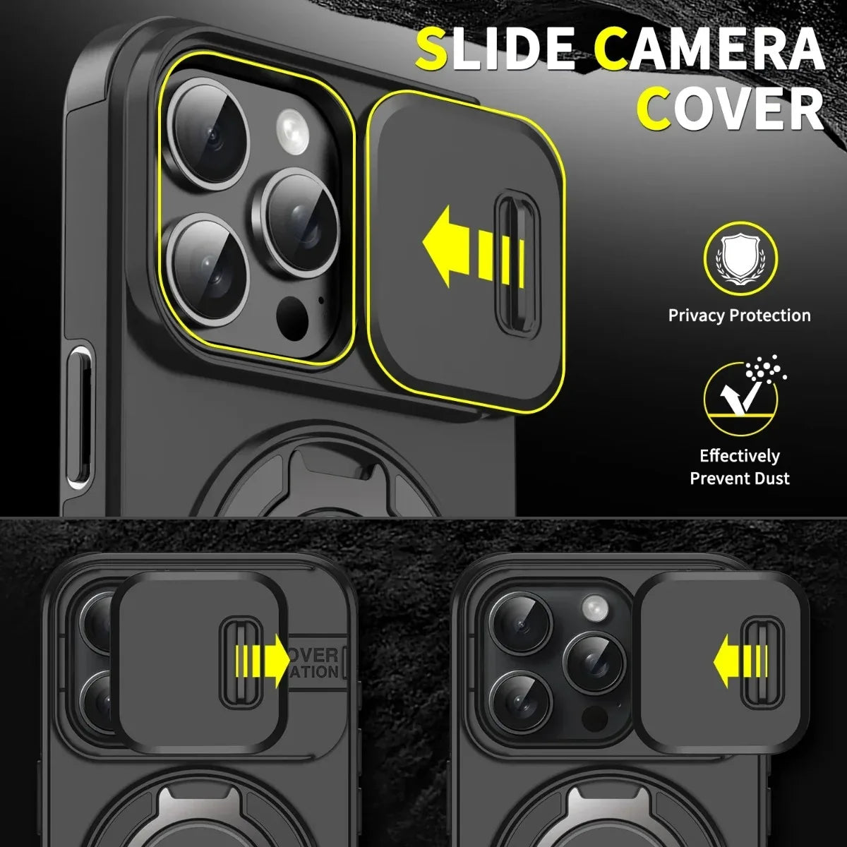 Magnetic Armor Shockproof Case – iPhone Series