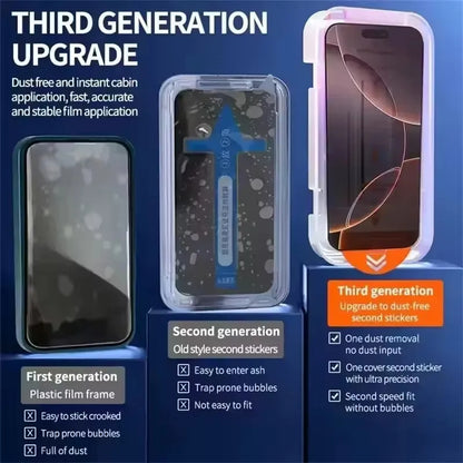 iPhone Screen Protector 5-Pack – Oleophobic HD Anti-Scratch Glass