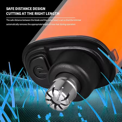 Mini Electric Nose & Ear Hair Trimmer – USB Rechargeable