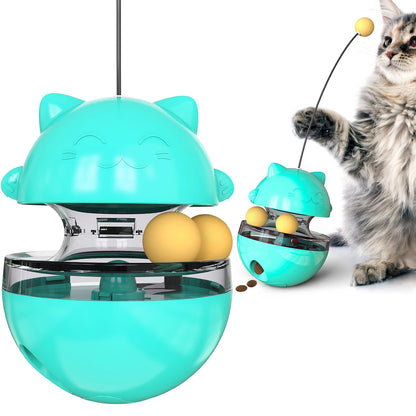 Multi-Functional Cat Self-Play Toy – Interactive Feeder & Activity