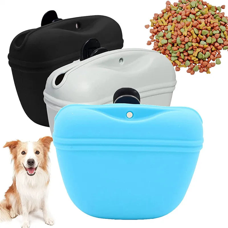 Silicone Dog Treat Bag – Hands-Free Training Pouch
