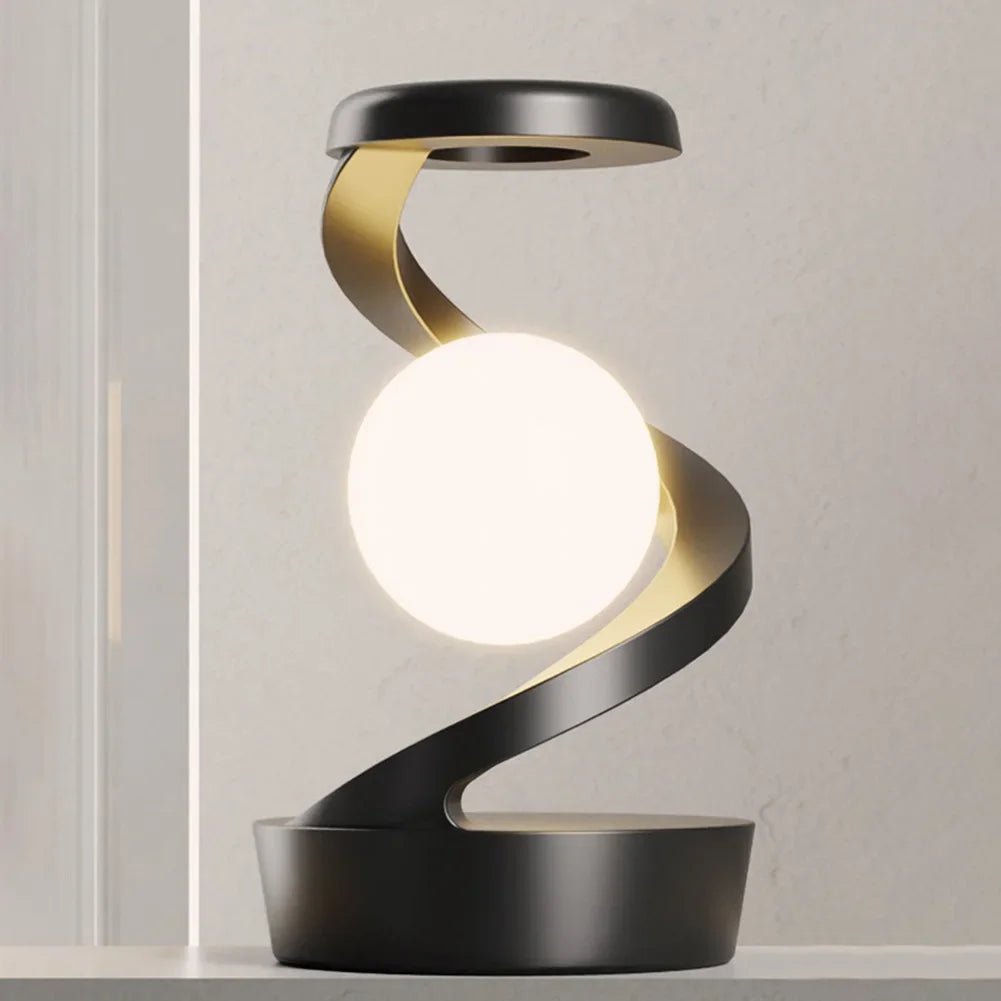 Levitating Wireless Charger with Floating Ball Lamp
